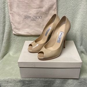 Jimmy Choo Quiet Patent Leather Heels